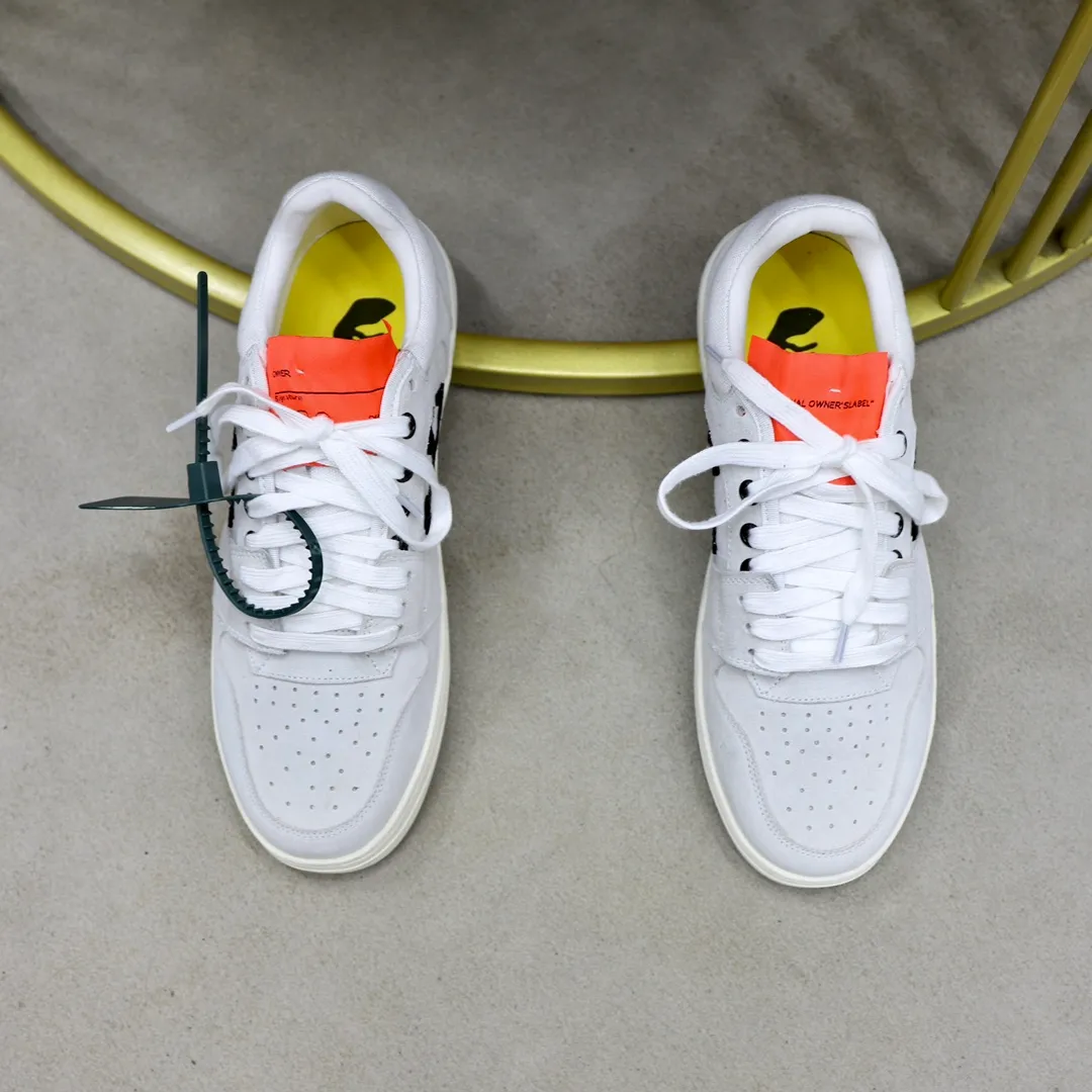 Men's shoes: 462💰💶【off-white】👫 Original one-to-one replica, high-end quality🥳The latest model has not been listed on the official website yet, the top version. Fabric: Imported original leather splicing Lining: Imported breathable mesh Outsole: Original rubber soft, light and wear-resistant Outsole Male 38-44 (customized for 45 and 46)